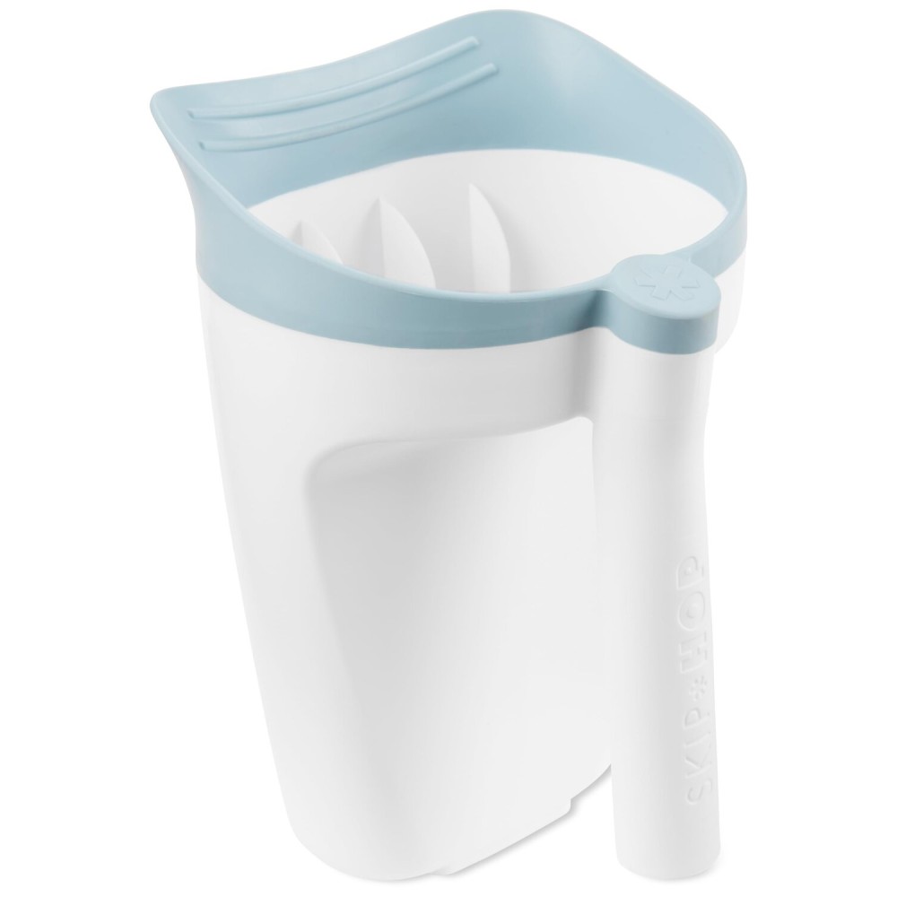 Skip Hop Baby Bath Rinse Cup Wave Tear Free Waterfall Rinser White