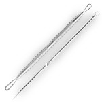 2 Pcs Pimple Extractor Tool Surgical Stainless Steel 410 | Comedone Extractor, Pimple Popper, Blackhead Remover for Face, Zit Popper, Pimple Needle for Acne Removal