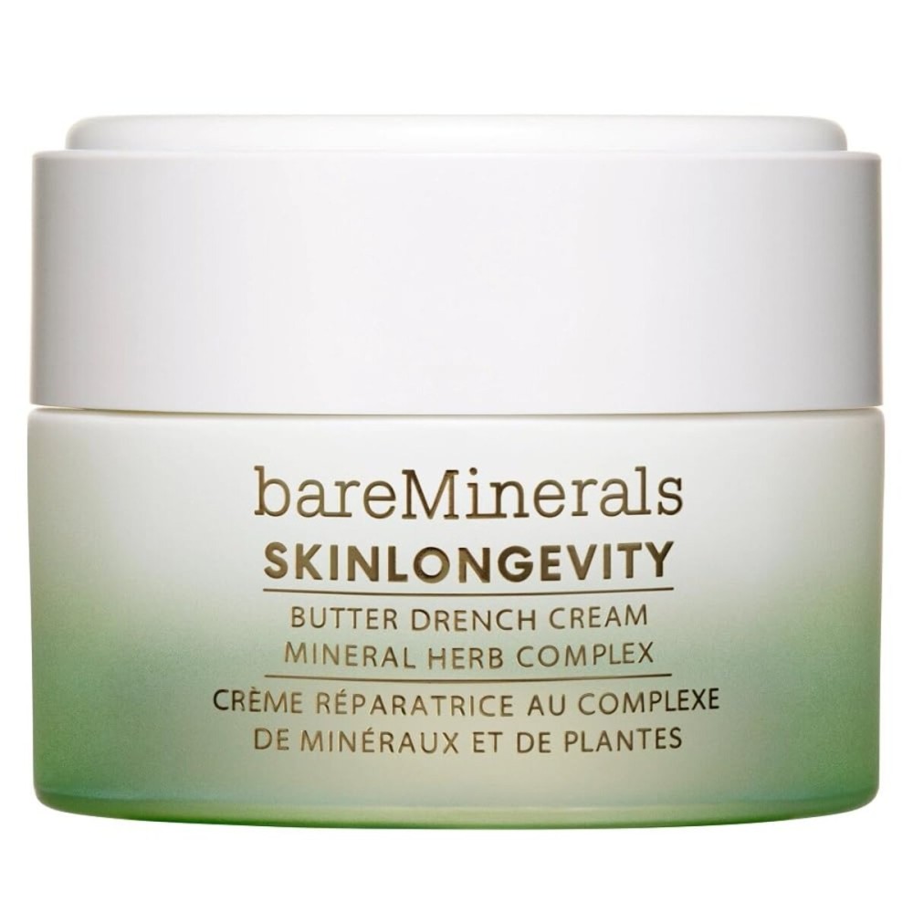 bareMinerals Butter Drench Restorative Rich Face Cream, Hydrating Face Lotion for Dry Skin, Boosts Moisture Retention, Soothes & Nourishes, Non-Comedogenic, Vegan