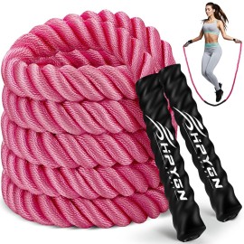 HPYGN Jump Rope for Women, Weighted Skipping Rope for Exercise, Home Gym Workout Equipment, Heavy Jumpropes for Weight Loss, Shape body, Aerobic Exercise, Improve Strength and Building Muscle