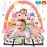 UMIKU Baby Play Mat Baby Tummy Time Mat Infant Newborn Musical Activity Center with High-Contrast Piano Music & Light Newborn Babies Gift for Girl Boy Babies 0-6 6-12 Month Pink Dinosaur