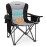 KingCamp Oversized Camping Folding Chair, Heavy Duty 450 LBS with Lumbar Support, Padded seat with Cup Holder&Cooler Bag, Ideal for Camp, Fishing, Sports Event, Backyard, Patio, Lawn (Black/Grey)