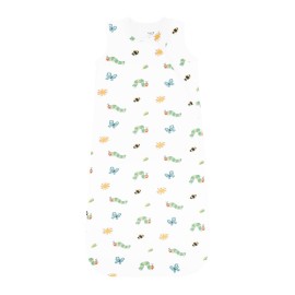 KYTE BABY Unisex Rayon Made from Bamboo Sleep Bag for Babies and Toddlers, 1.0 Tog (Medium, The Very Hungry Caterpillar and Friends)