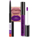 evpct 2Pcs Lavender Purple Matte Liquid Lipstick Lip Gloss Stain and Retractable Lip Liner Makeup Set for Women Long Lasting Waterproof 24 Hours Lipstick labial mate larga duracion 24 53