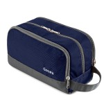 Gonex Travel Toiletry Bag Nylon, Shaving Bag Toiletry Organizer Deep Blue