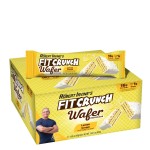FITCRUNCH Wafer Protein Bars, Designed by Robert Irvine, 16g of Protein & 1g of Sugar (9 Bars, Lemon Cream)