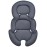 Innokids Head and Body Support Pillow Infant Car Seat Insert for Newborn to Toddler Stroller Cushion (Grey)