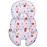 Innokids Head and Body Support Pillow Infant Car Seat Insert for Newborn to Toddler Stroller Cushion (Floral)