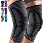 DR. BRACE ELITE Knee Brace with Size Stabilizer (2 Pack) Knee Brace for Women & Men, Workout, Sports, Daily Knee Compression Sleeve for Maximum Knee Pain Support & Fast Recovery (Pluto, XX-Large) 2