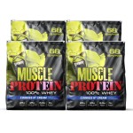 COLOSSAL LABS Muscle Whey Protein Flavored Protein Powder, 25,000mg Amino Acids/Serving, Cold Filtered(Packaging May Vary) (20 Pound (Pack of 4), Cookies & Cream)