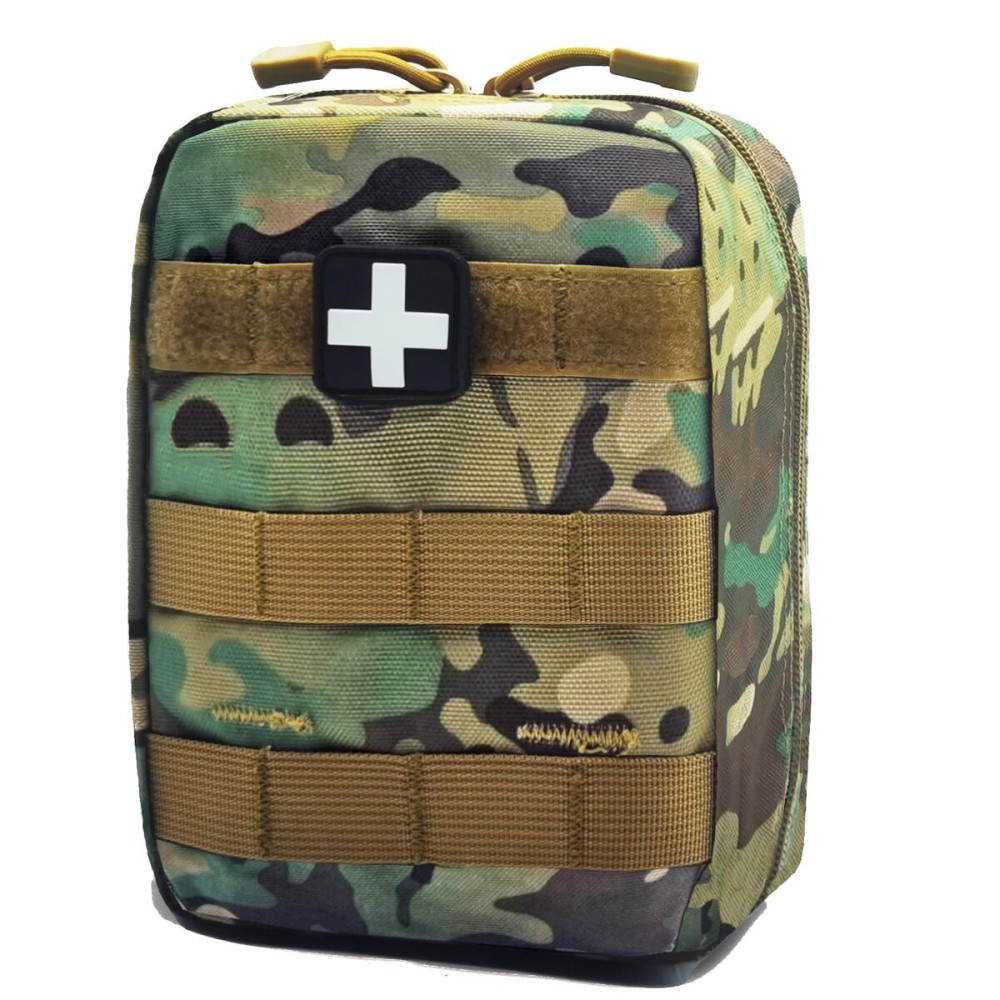 Carlebben EMT Pouch MOLLE Ifak Pouch Tactical MOLLE Medical First Aid Kit Utilit Camouflage
