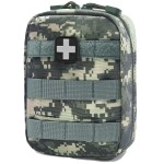 Carlebben EMT MOLLE Ifak Pouch Tactical MOLLE Medical First Aid Kit Utility Pouch ACU Camouflage
