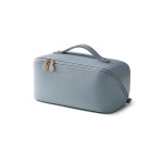 EACHY Travel Makeup Bag,Large Capacity Cosmetic Bags for Women,Portable Pouch Open Flat Toiletry Bag Make up Organizer with Divider and Handle