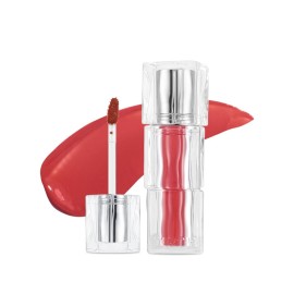 TIRTIR [*Mini Size Waterism Tinted Lip Gloss 14 Rose Bell, 0.06 Fl Oz - Kiss Ready Lipgloss, 12H Long Lasting Non Sticky Natural Tinted Glow Korean Multiuse Cheek and Lip Tint for Women gift