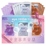 grace & stella Under Eye Patches (12 pairs) Eye Masks for Dark Circles and Puffiness - Stocking Stuffers for Women, Teen Girl Gifts Trendy Stuff, Christmas, Birthdays, Travel & Self Care Gifts