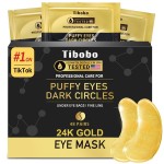 Under Eye Patches (48 Pairs) - Christmas Stocking Stuffers Gifts for Women, 24K Gold Eye Masks Enriched with Abundant Collagen | Diminish Dark Circles and Puffiness | Anti-Aging, Smooth Fine Line