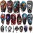 77 Sheets 3D Realistic Temporary Tattoos Adults Kids, Realistic Skull Tiger Wolf Lion Dragon Spider Snake Temporary Tattoos For Women Men, Half Arm 3D Halloween Temp Tattoos Look Real And Last Long