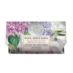 Michel Design Works Soap Bar, French Lilacs Large, Beautiful Design, Triple-milled
