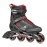 Rollerblade Zetrablade Men\'s Adult Fitness Inline Skate, Black and Red, Performance Inline Skates