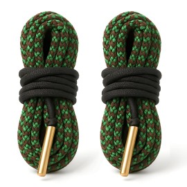 Ultimate Rifle Build Gun Snake - Reusable and Compact Gun Cleaning Rope - 2-Pack (.223, .22, 5.56mm)