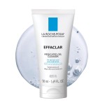 La Roche-Posay Effaclar Medicated Gel Cleanser, 2% Salicylic Acid Cleanser + LHA + Glycerin, Foaming Acne Face Wash, Helps Clear & Prevent Acne Breakouts, Oil Free, Targets Excess Oil