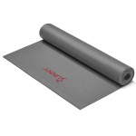 Sunny Health & Fitness Anti-Slip Thin Yoga Mat Durable Non-Slip Compact Lightweight Cushioned for Health & Fitness, Yoga, Pilates, Stretching Exercise, Meditation, Floor Workouts