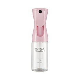 TANGLE TEEZER Travel-Size Fine Mist Continuous Spray Bottle, Reusable and Refillable, for Hair Detangling and Styling, 6.1 oz, Millennial Pink