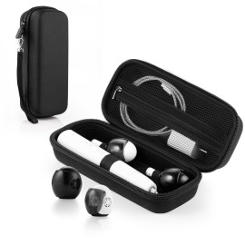 Frekare Toothbrush Travel Case Compatible with Oral-B/Oral-B Pro 1000/Philips Sonicare 4100 Electric Toothbrush, with Mesh Pocket for Accessories & 2pcs Toothbrush Head Covers for Protection