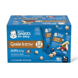 Gerber Puffs to Go Strawberry Apple