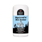 Squirrel\'s Nut Butter Anti Chafe Stick w/Peppermint & Tea Tree | All Natural Chafe Prevention & Skin Care for Athletes, Runners & Adventurers | Thighs, Arms, Pack Straps & More | 1.7 oz