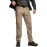 CQR Men\'s Flex Stretch Tactical Pants, Water Resistant Ripstop Cargo Pants, Lightweight EDC Outdoor Work Hiking Pants, Sneak Alamo Khaki, 30W x 30L