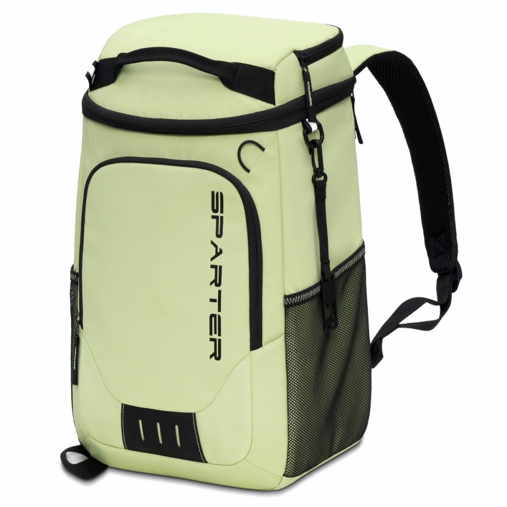 SPARTER Backpack Cooler Insulated Leak Proof 33 Cans, 2 Insulated Compartments Thermal Bag, Portable Lightweight Beach Travel Camping Lunch Backpack for Men and Women