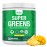 Nested Naturals Super Greens Daily Superfood Powder - Certified USDA Organic Green Powder w/Whole Foods, Spirulina, Wheat & Barley Grass - Probiotics, Fiber & Enzymes - Pineapple Mango, 30 Servings
