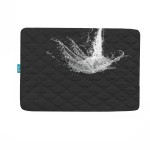 Pack and Play Mattress Pad Waterproof, Pack and Play Sheets Quilted- 39 x 27 Fitted, Black