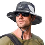 Sun Hats for Men Women Fishing Hat UPF 50+ Breathable Wide Brim Summer UV Protection Hat
