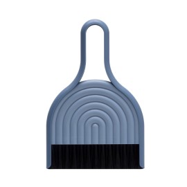 Peleg Design DustArch - Mini Dustpan and Brush Set, Small Dustpan and Broom with Modern Charm, Handheld Broom and Dustpan Set for Home, Office & Travel