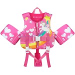 REALIKE Kids Swim Vest Toddler Floaties Adjustable Safety Strap Swimming Aids for Toddlers Children Float Swimsuit, Suitable for Age 2-10 Years/22-88lbs