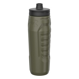 Under Armour Squeeze Water Bottles, 32 oz Water Bottles, Sideline Sports Water Bottle with Quick-Shot Lid, Quick & Easy Hydration, Gym Water Bottles, Squeeze Bottle, 1 32oz