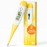 Boncare 10 Seconds Digital Thermometer for Adults and Kids - Accurate & Safe Rectal Thermometer for Baby with Fever Alarm, Oral Thermometer (Yellow)