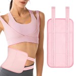 TORPNIA Castor Oil Pack, Adjustable Reusable Castor Oil Pack Wrap for Liver Detox, Castor Oil Pack Wrap for Stomach Less Mess, Elastic Strap Bamboo Cotton Machine Washable Anti Oil Leak