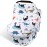 Rquite All-in-1 Car Seat Cover Baby, Carseat Covers for Girl Boy, Stretchy Soft Infant Car Seat Cover, Multi-use Baby Carrier Cover, Car Seat Canopy, Stroller Sun Shade, Nursing Breastfeeding Cover