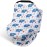 Rquite All-in-1 Car Seat Cover Baby, Carseat Covers for Girl Boy, Stretchy Soft Infant Car Seat Cover, Multi-use Baby Carrier Cover, Car Seat Canopy, Stroller Sun Shade, Nursing Breastfeeding Cover