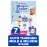 Mr. Clean Magic Eraser Sponge, Bathroom Cleaner, Soap Scum Shower & Tub Cleaner, 2 in 1 Bath, 7ct