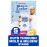 Mr. Clean Magic Eraser Sponge, Bathroom Cleaner, Soap Scum Shower & Tub Cleaner, 2 in 1 Bath, 5ct