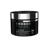 XMONDO Color Soft Black Color Depositing Mask & Semi-Permanent Hair Dye Super Gloss Infused with Bond Boosters for Nourishment, Revitalize & Repair, Vegan Formula, 8 Fl Oz