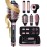 ELLA BELLA 6 in 1 Professional Hot Air Styler Dual Voltage  Powerful Hair Dryer & Straightener Set  Styling Without Heat Damage  Fast Drying Curling Volumizing Straightening  with Travel Case