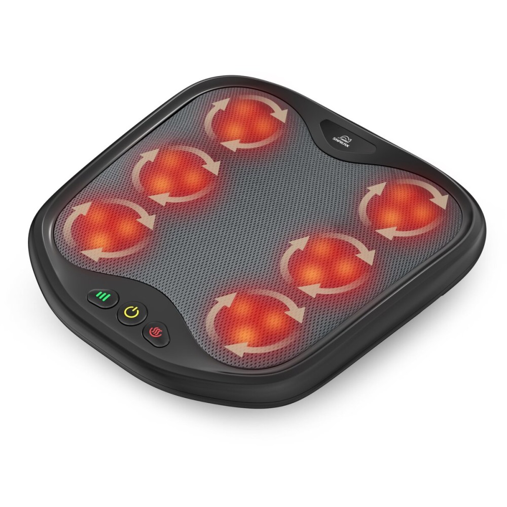 Snailax Shiatsu Foot Massager with Heat, Electric Feet Massager Machine for Plantar Fasciitis, Heated Foot Warmer, Gifts for Men, Women