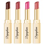 Depuplum 4Pc Hydrate Lipstick for Women Dark Red Hot Pink Nude Pink Moisture Lipstick Lip Gloss Long Lasting Lipsticks for Dry Lips, DM65/68/89/95