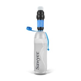 Sawyer Products Squeeze Water Filtration System, Cnoc Premium 1 Liter Bottle