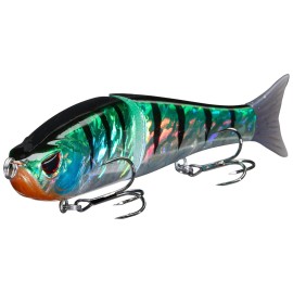 Bassdash SwimShad Glide Baits Jointed Swimbait Bass Pike Salmon Trout Muskie Fishing Lure